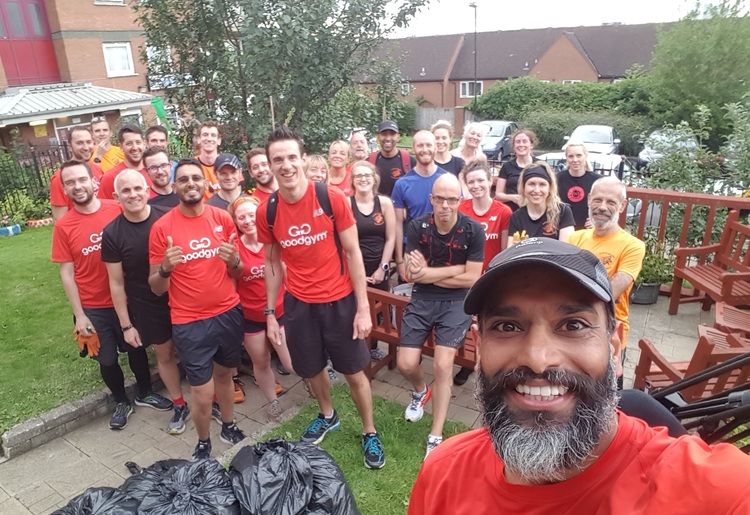 Birmingham GoodGym. Photo Credit: www.goodgym.org