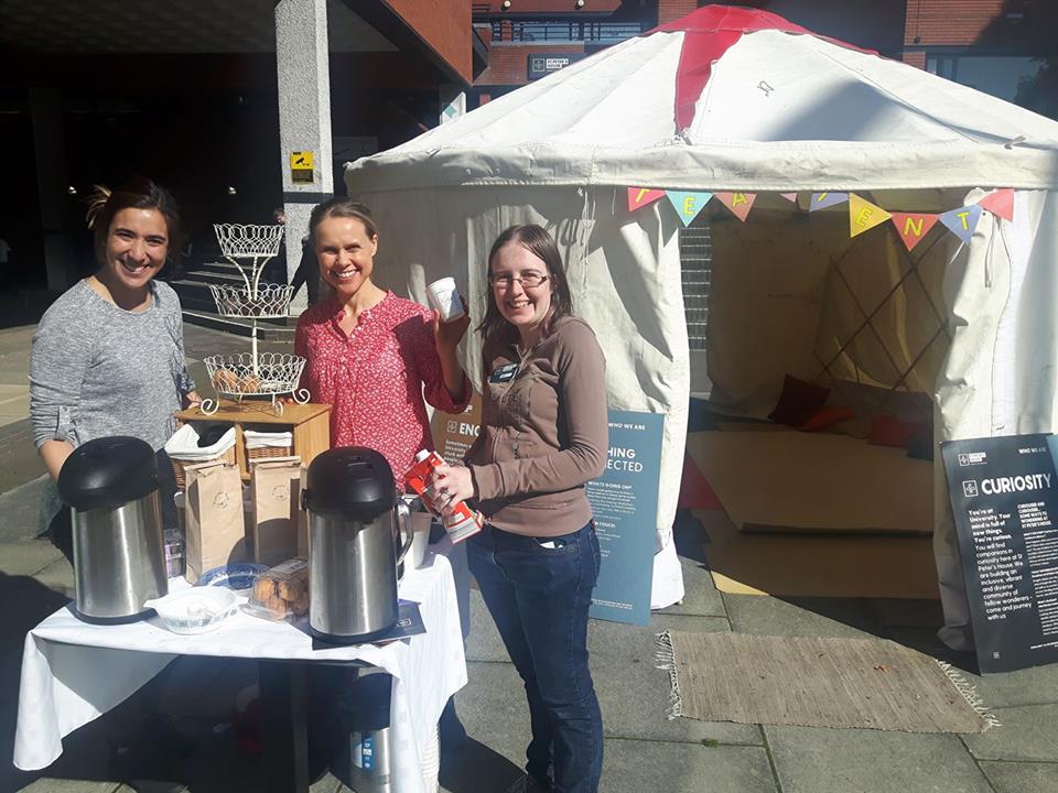 Photo from the Yurt taken by Ian Rutherford Associate Chaplain at St Peters House