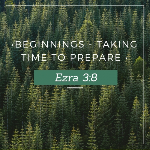 beginnings taking time to prepare